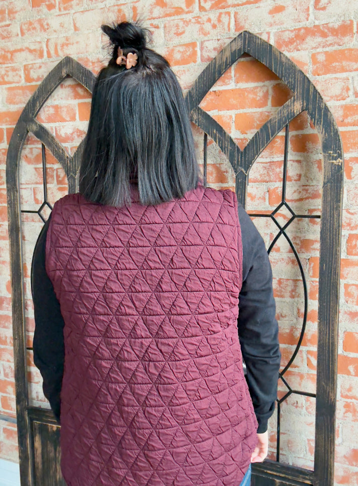 Gettin' Cozy Quilted Vest