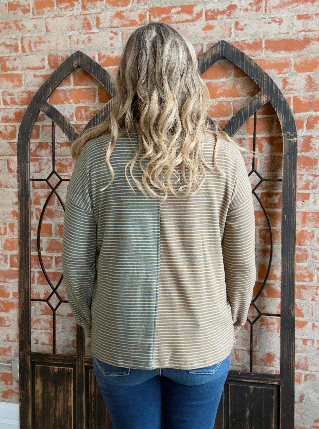 Take It Home Striped Color Block