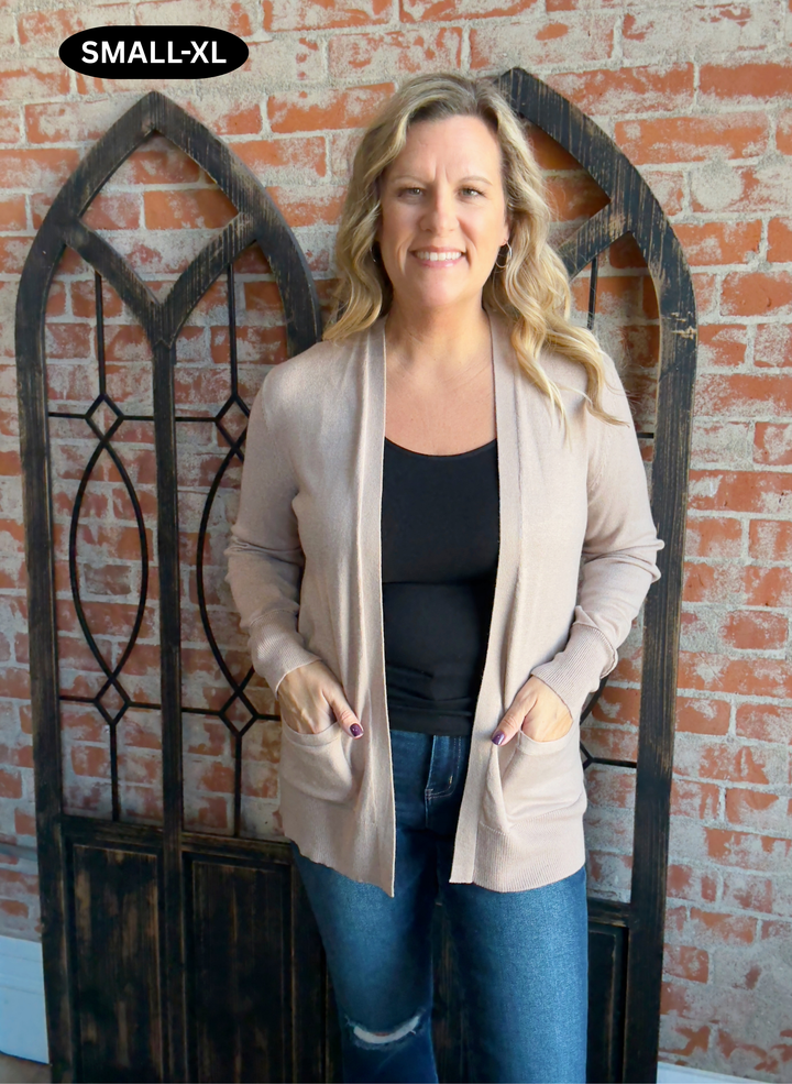 Classic Pocket Cardigan-2 Colors