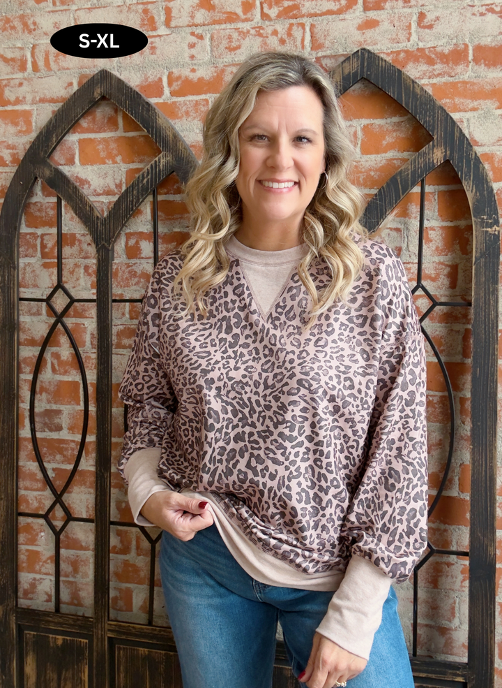 On The Prowl Leopard Long Sleeve