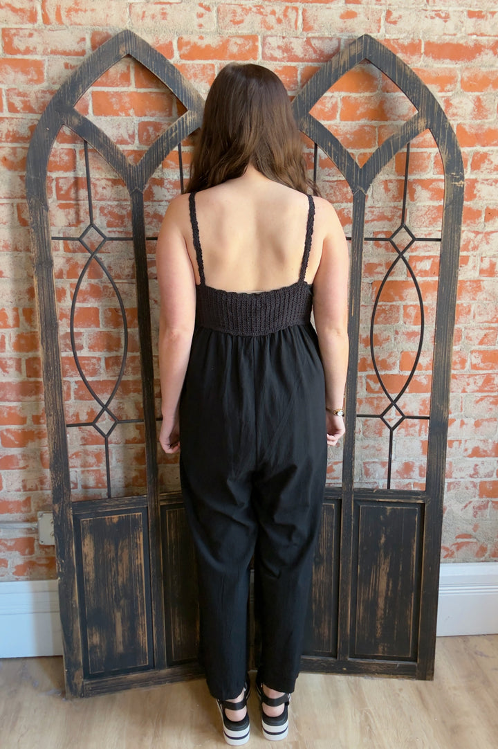 In My Place Crochet Jumpsuit