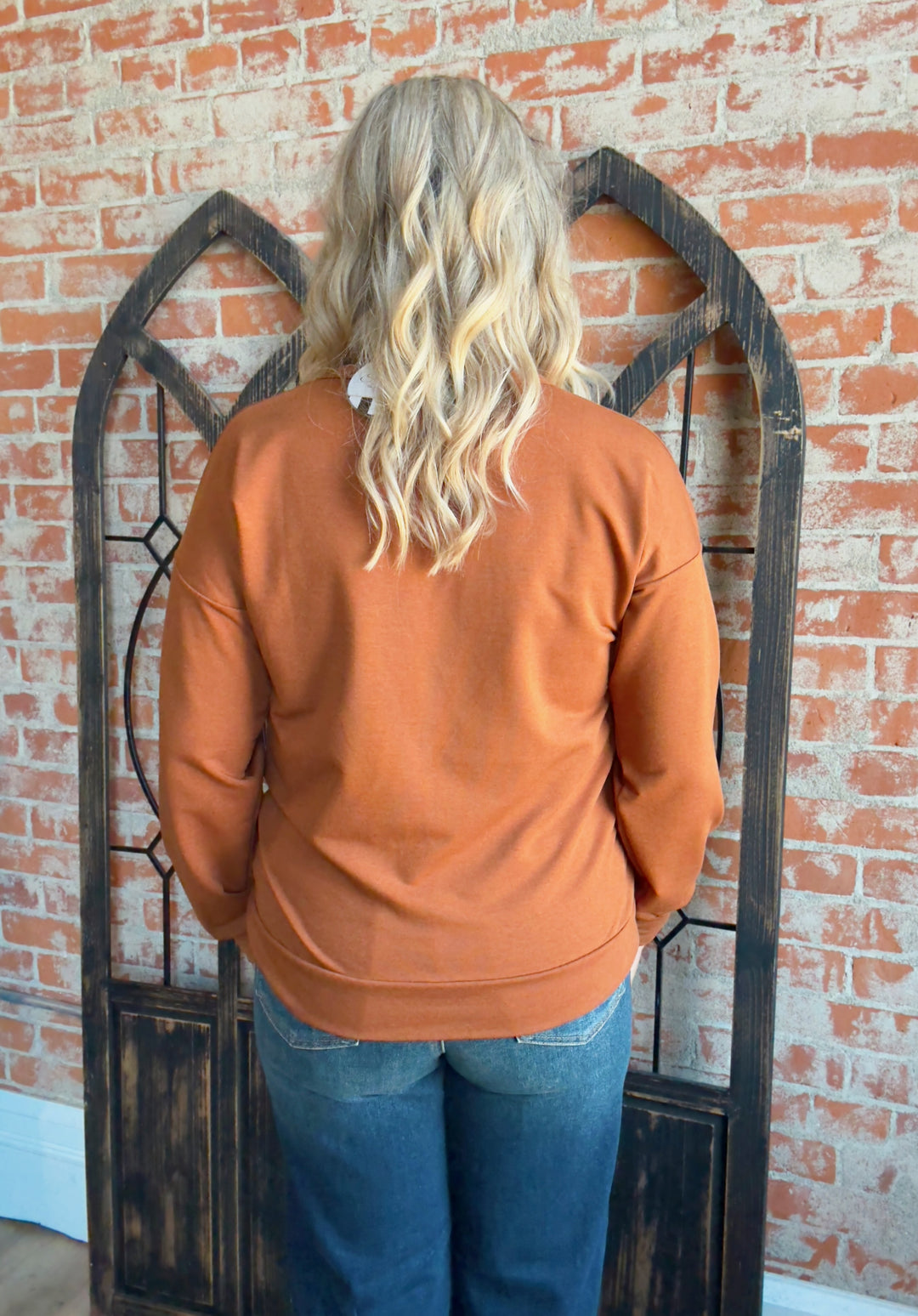 Run For Your Money Long Sleeve-Camel