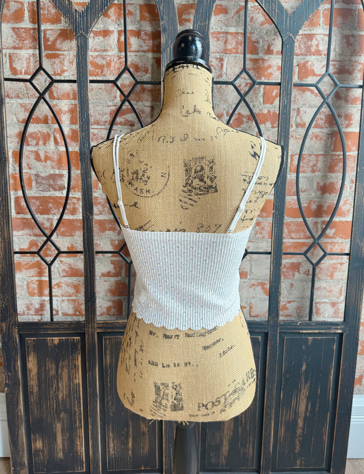 Show Your Romantic Side Bralette-Ivory