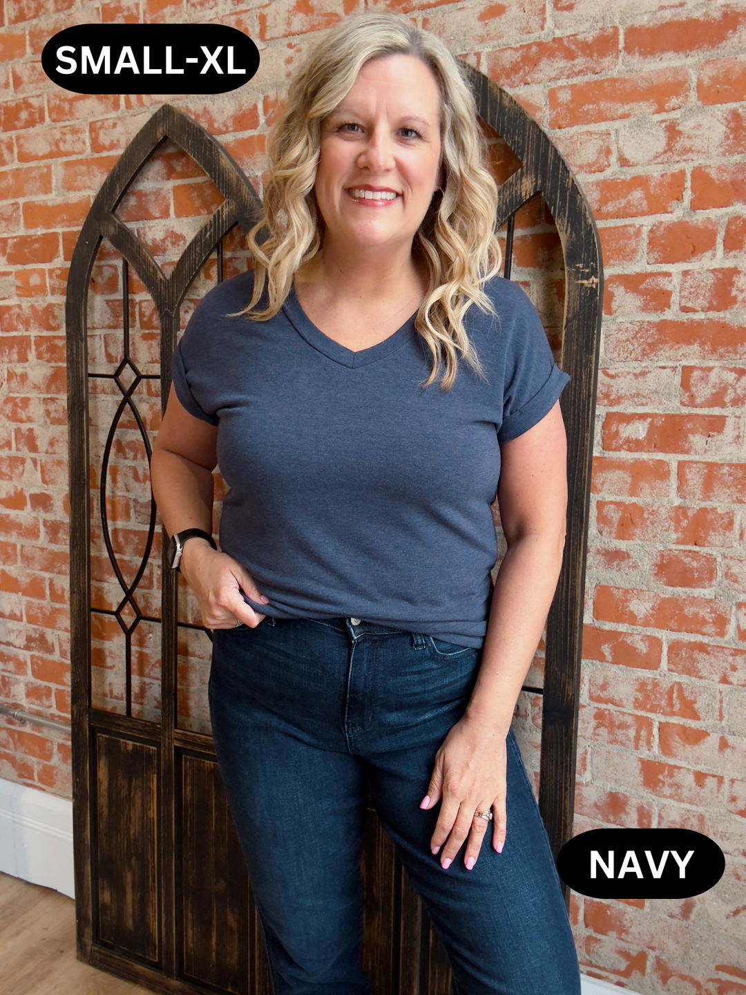 On The Fly Heathered Tee-2 Colors
