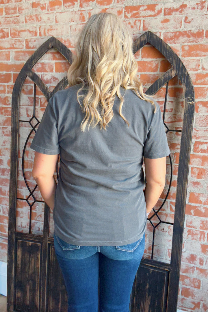 Claire The Checkered Ghost Graphic Tee