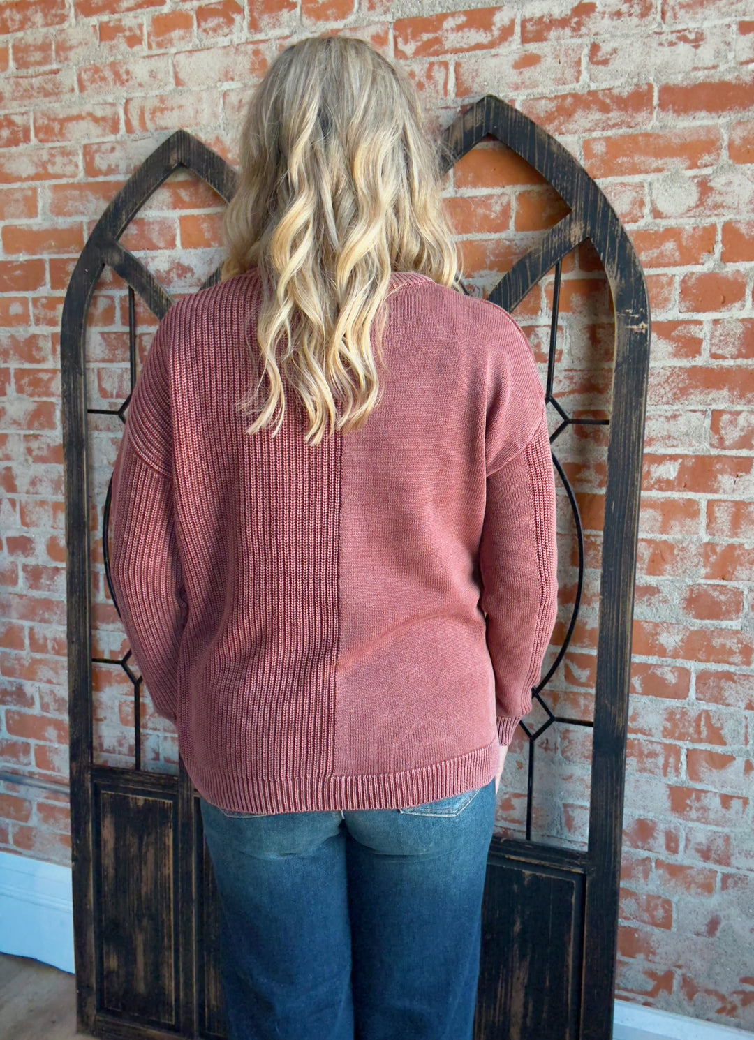 Autumn Crush Pocket Sweater