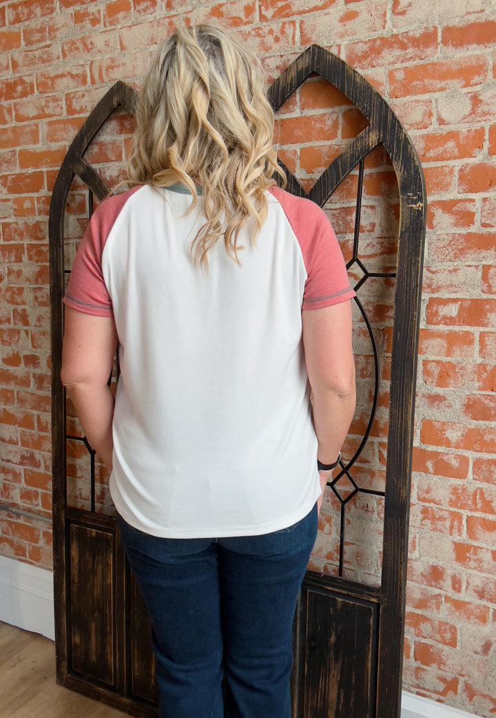 I've Got Plans Henley Tee