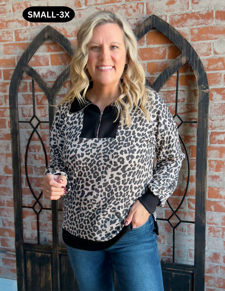 Wild For You Half Zip