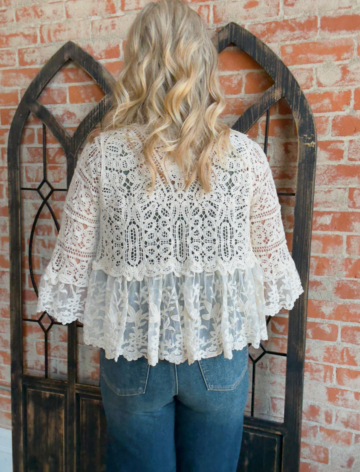 Feel The Magic Crochet Cardigan