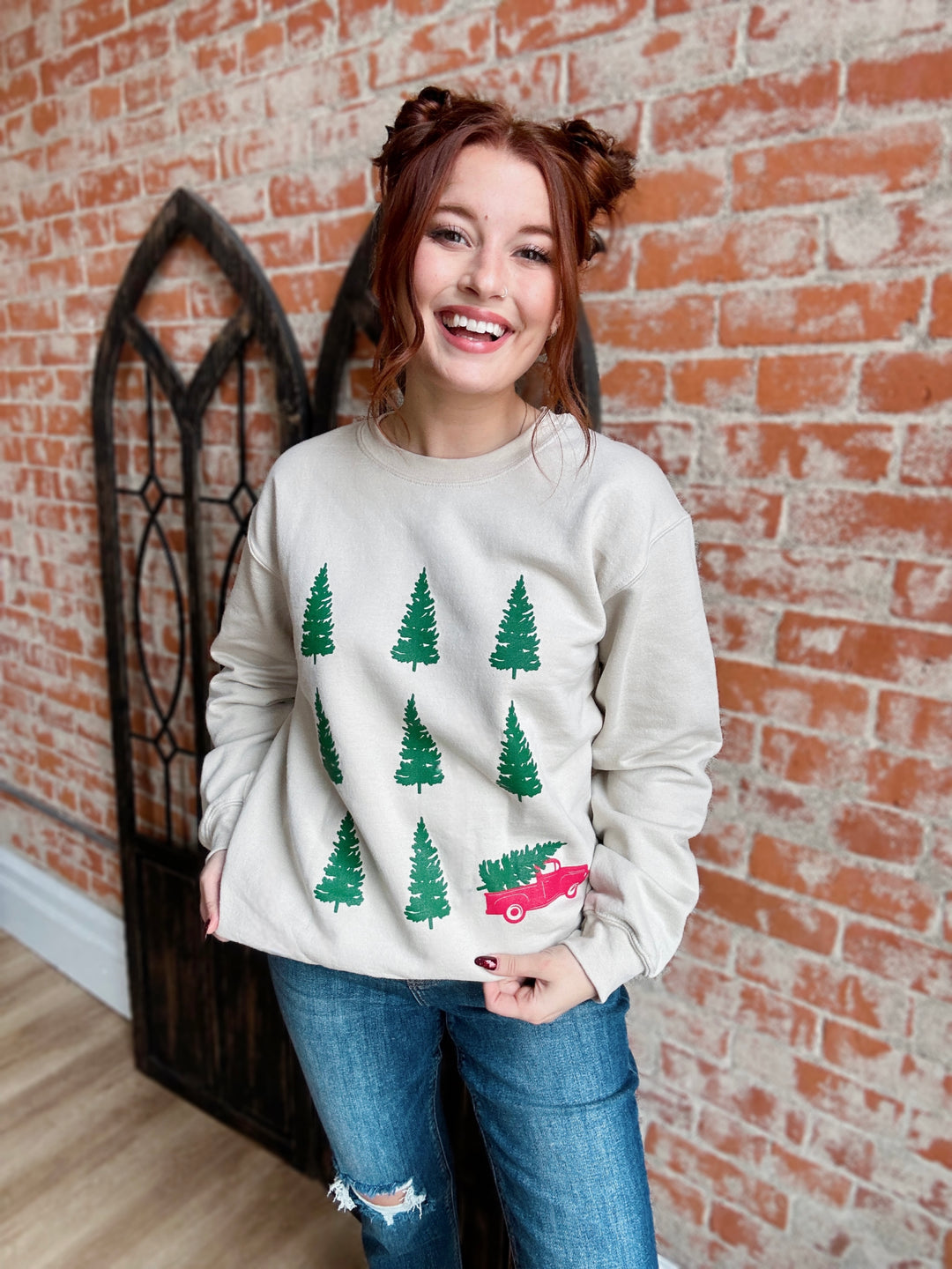 Christmas Truck Pullover