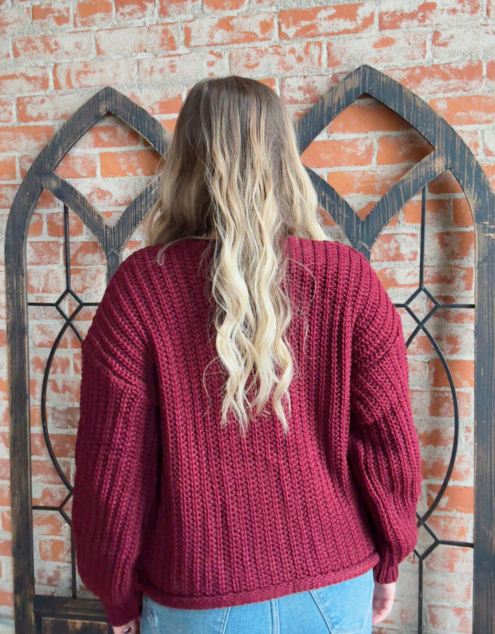 Good As Gold Sweater Cardigan