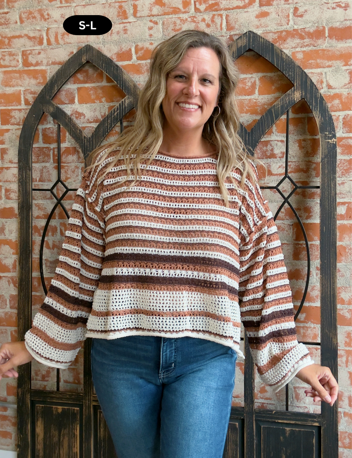 Rise & Shine Striped Sweater