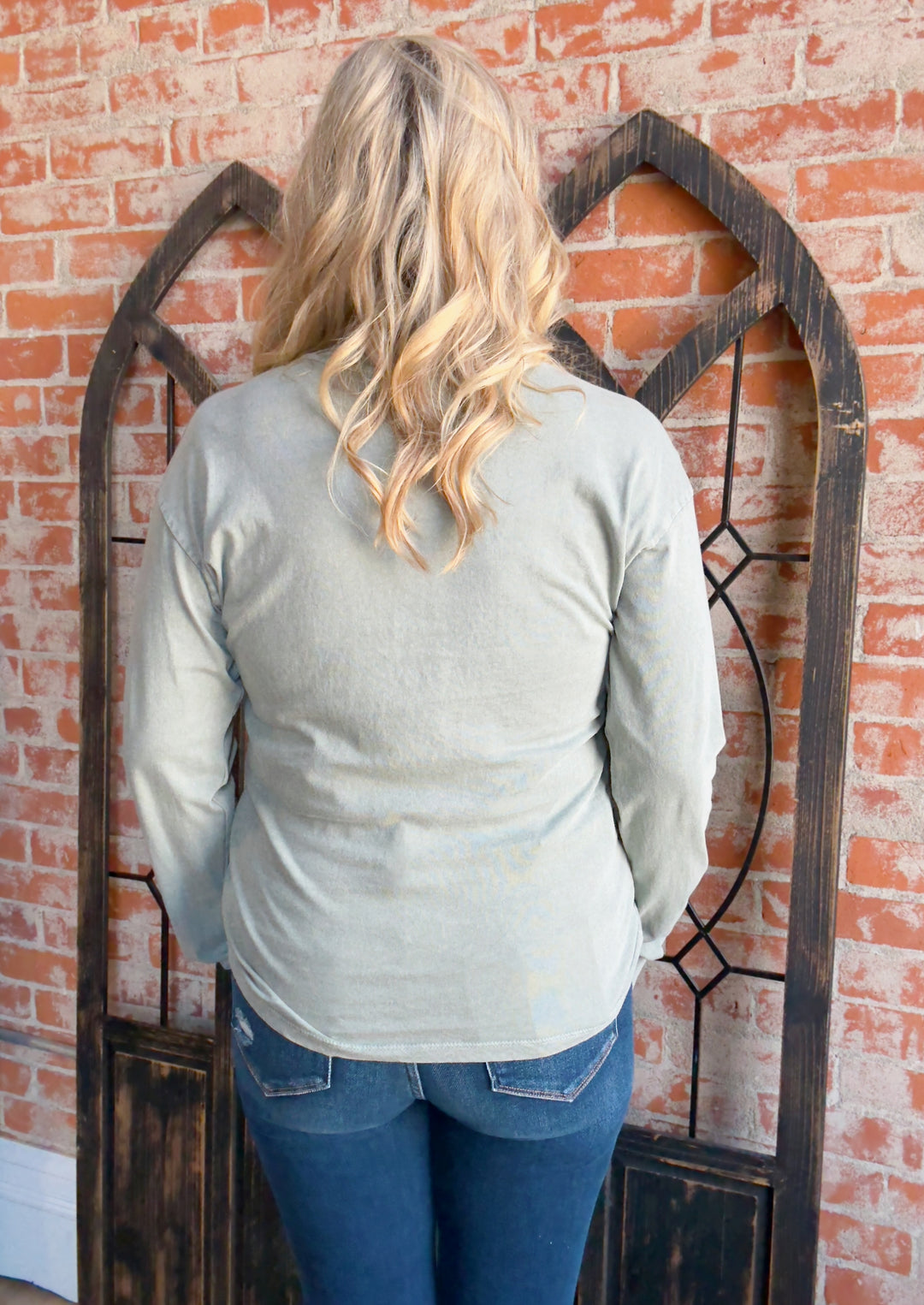 Be Yourself Mineral Wash Long Sleeve