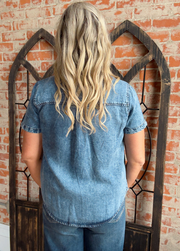 Denim Daze Button Up