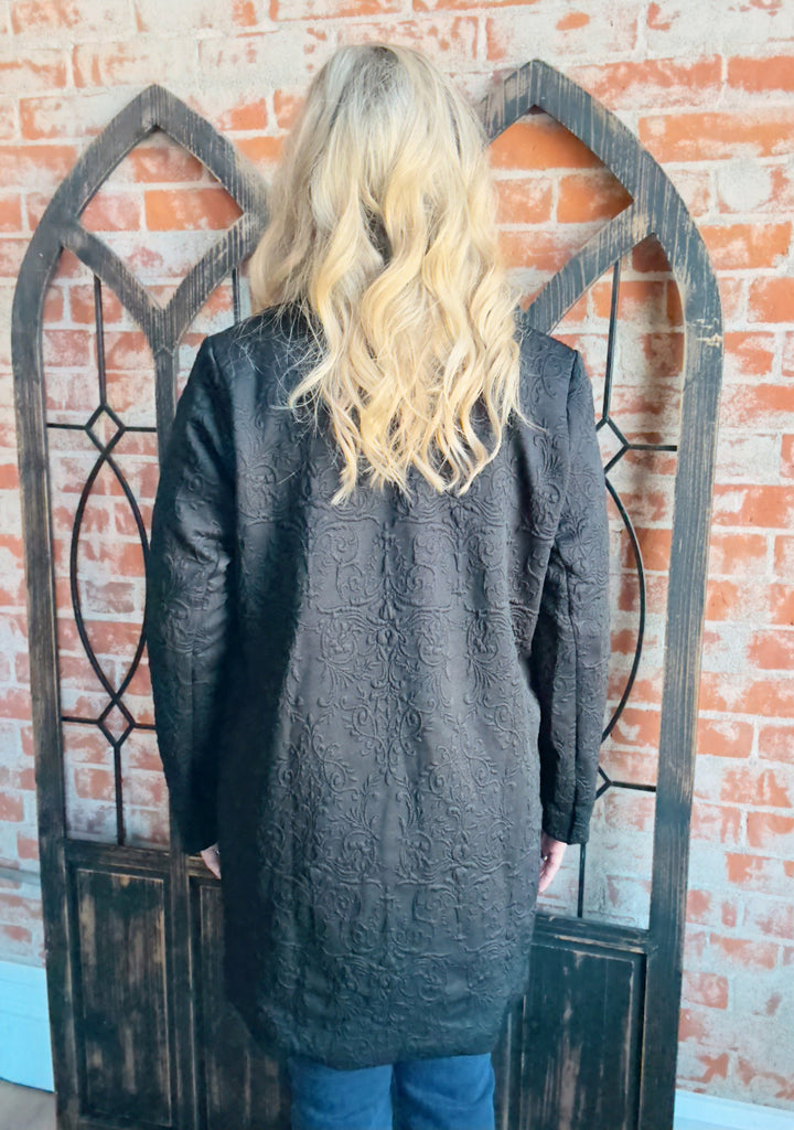 She's Classy Embossed Jacket