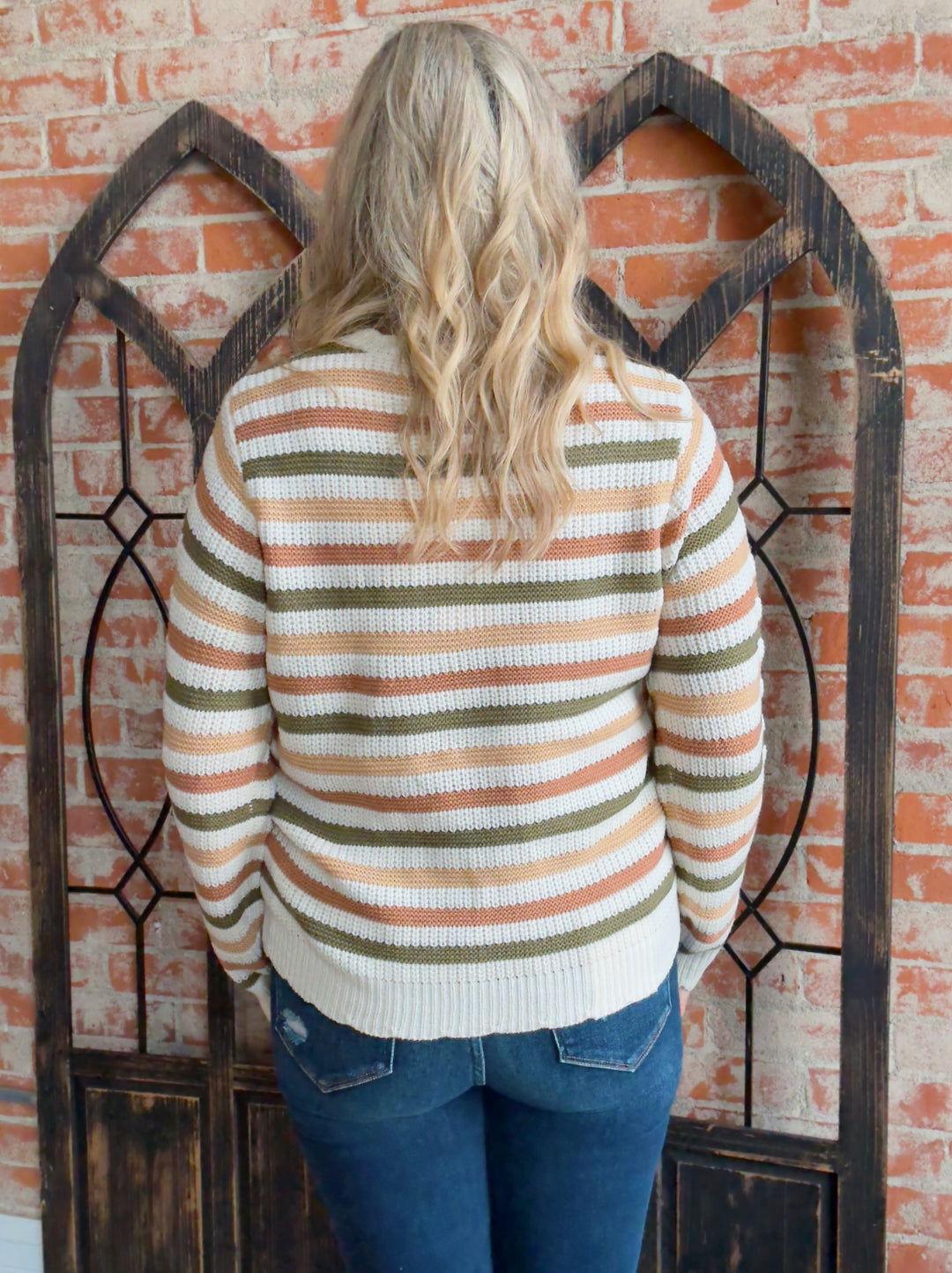 Don't Wish It Away Striped Sweater