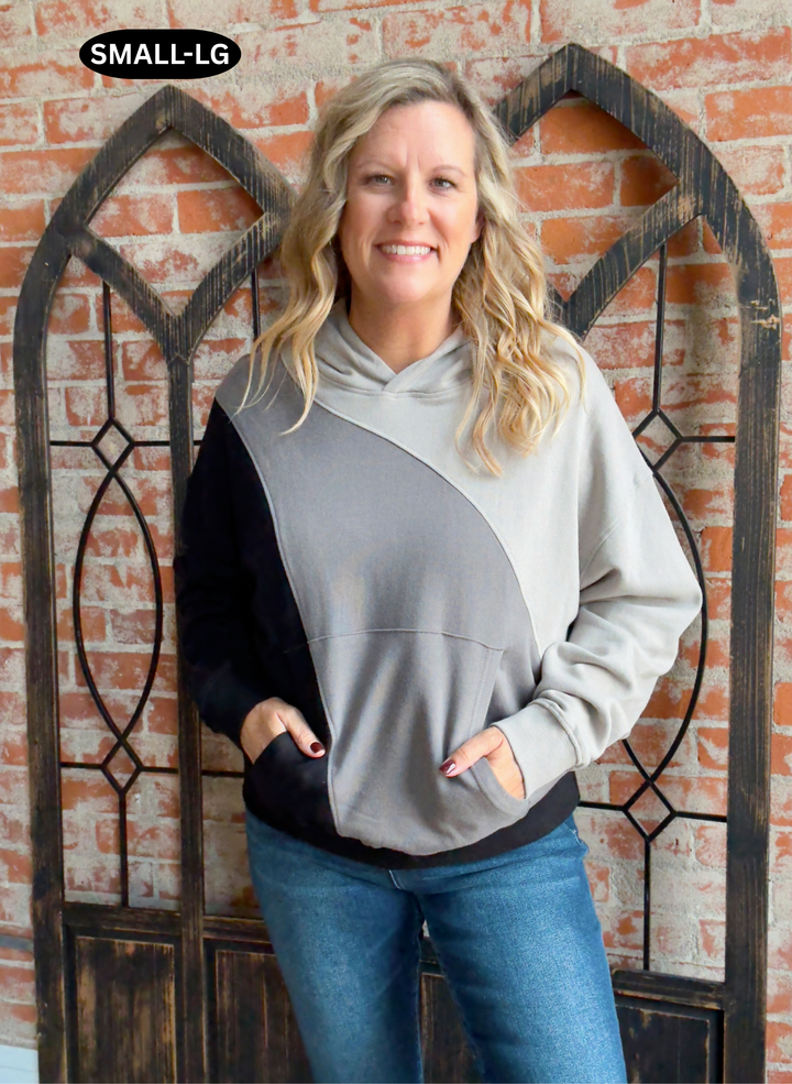 What I Know Color Block Hoodie