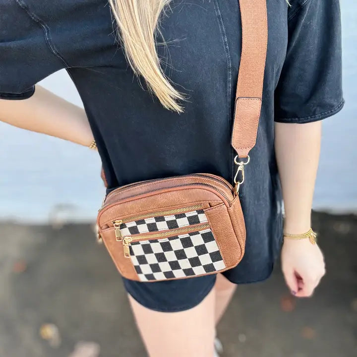 Checkmate Crossbody -2Colors