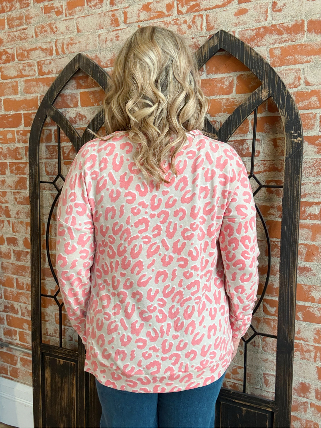 Splash Of Color Leopard Long Sleeve