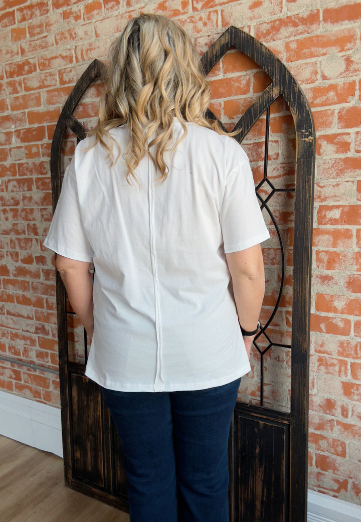 Dazzling Star Oversized Tee