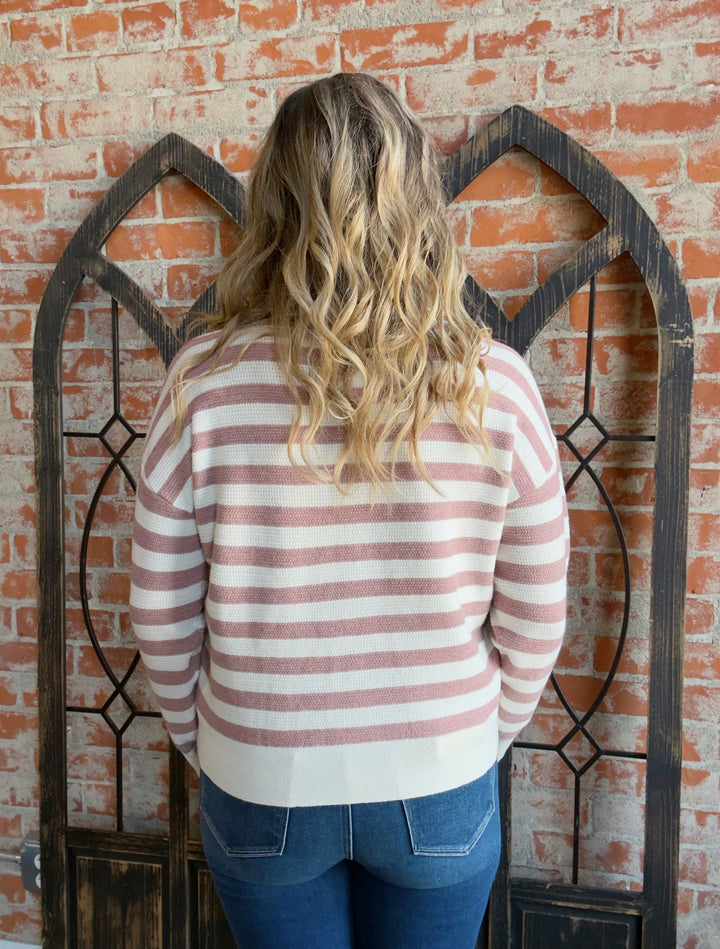 Need Your Love Striped Sweater