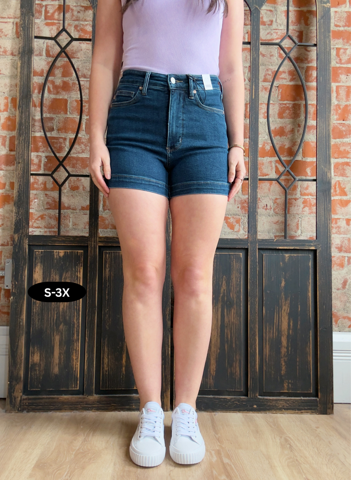 Judy Blue Big Fan Shorts