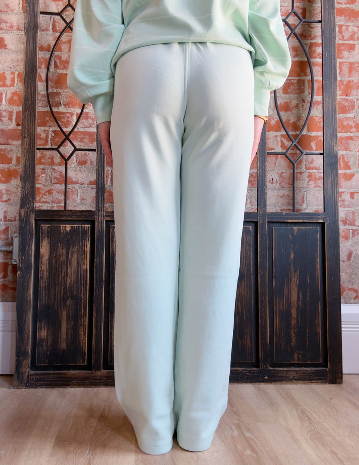 No Stress Basic Scuba Pant-Mint