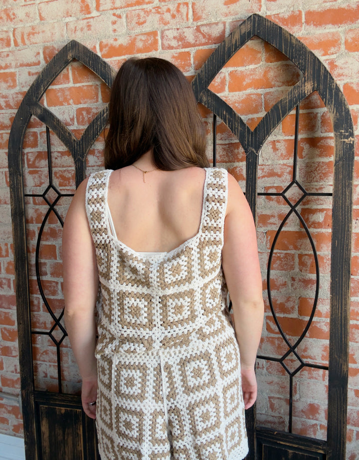 In The Warm Nights Crochet Tank