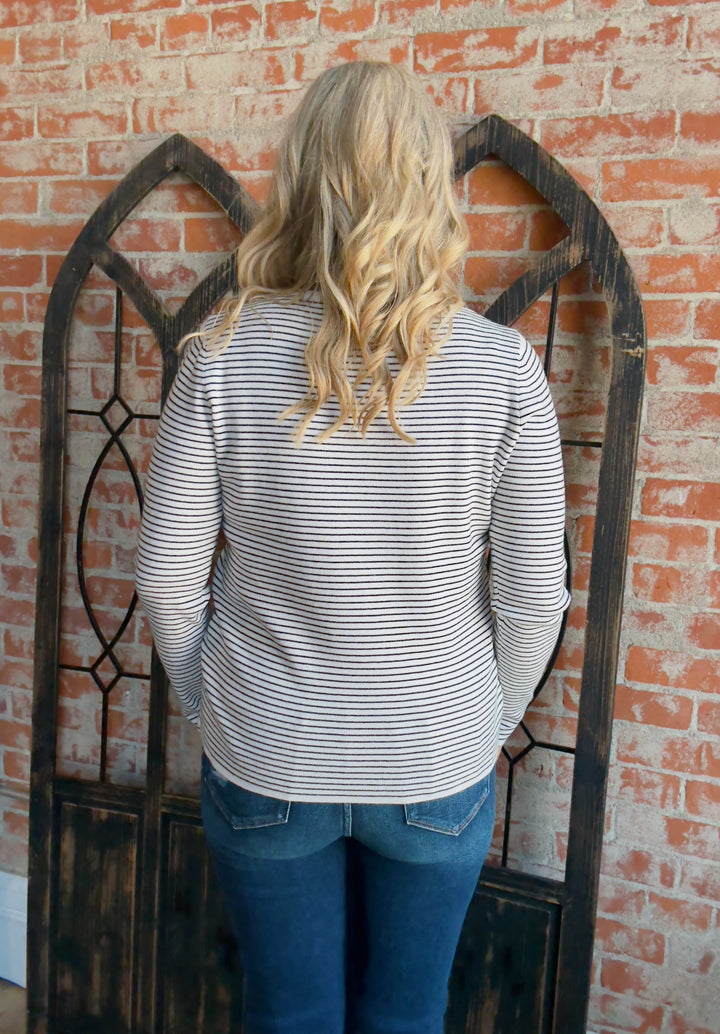 Top Of The List Striped Sweater