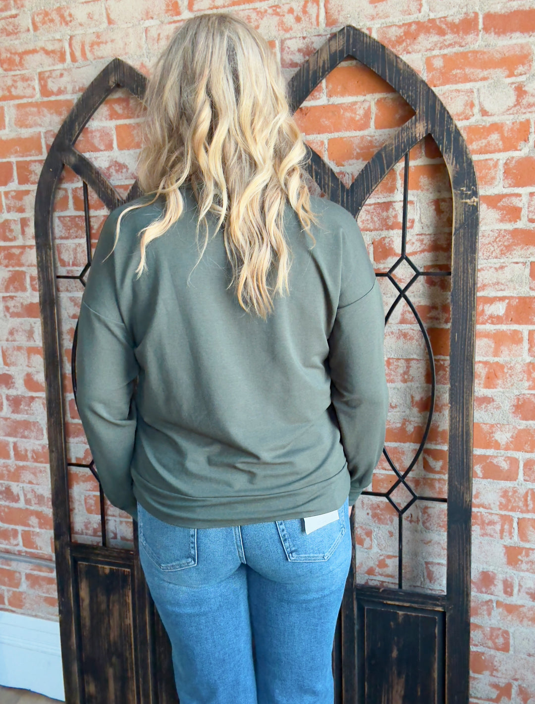 Run For Your Money Long Sleeve-Green