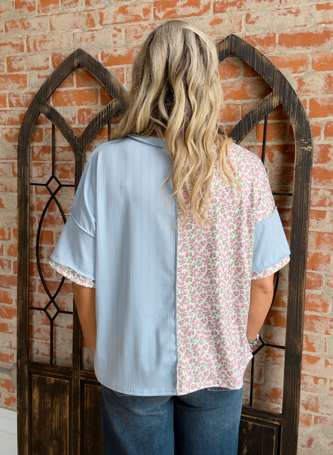 When You Just Know Floral Color Block