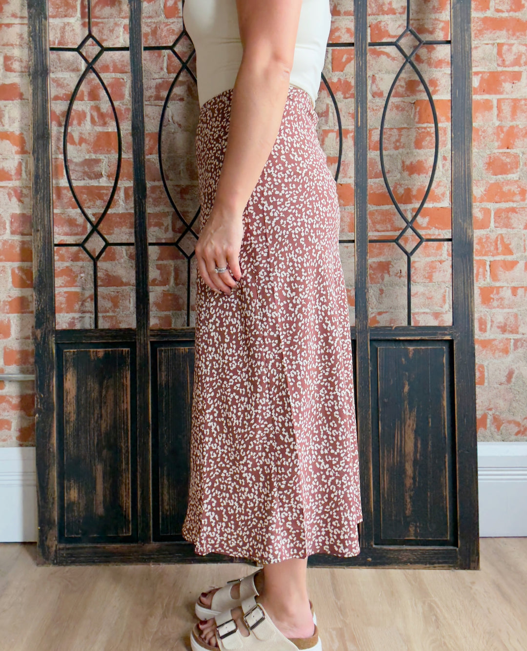 Spice Of Life Leopard Skirt