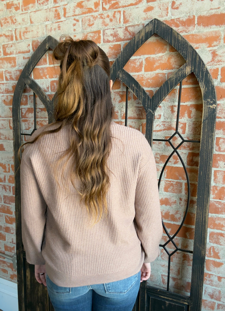 Another Method Waffle Knit Sweater