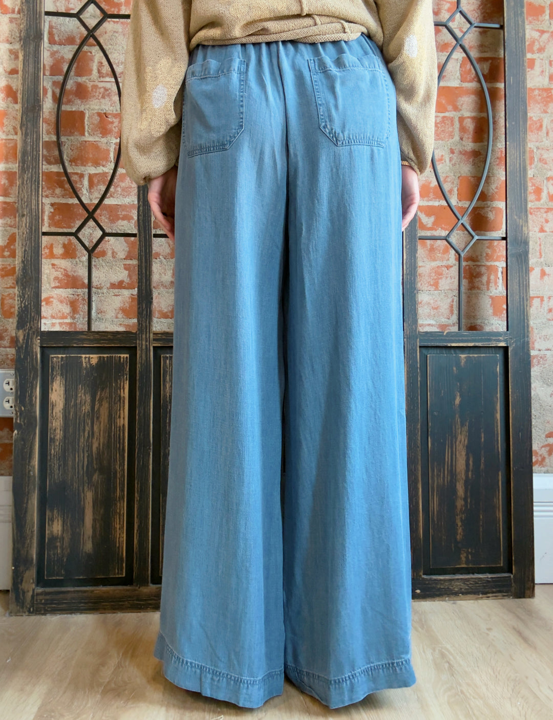 Take A Bargain Denim Tencel Pant