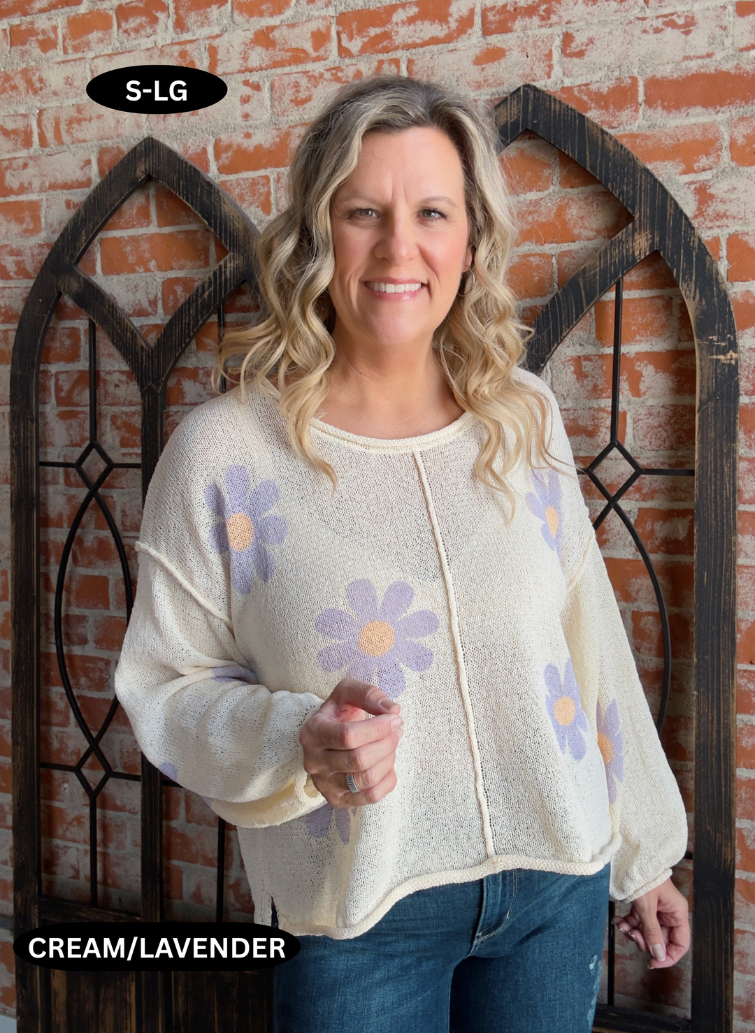 Sucker For You Flower Sweater- 3 Colors