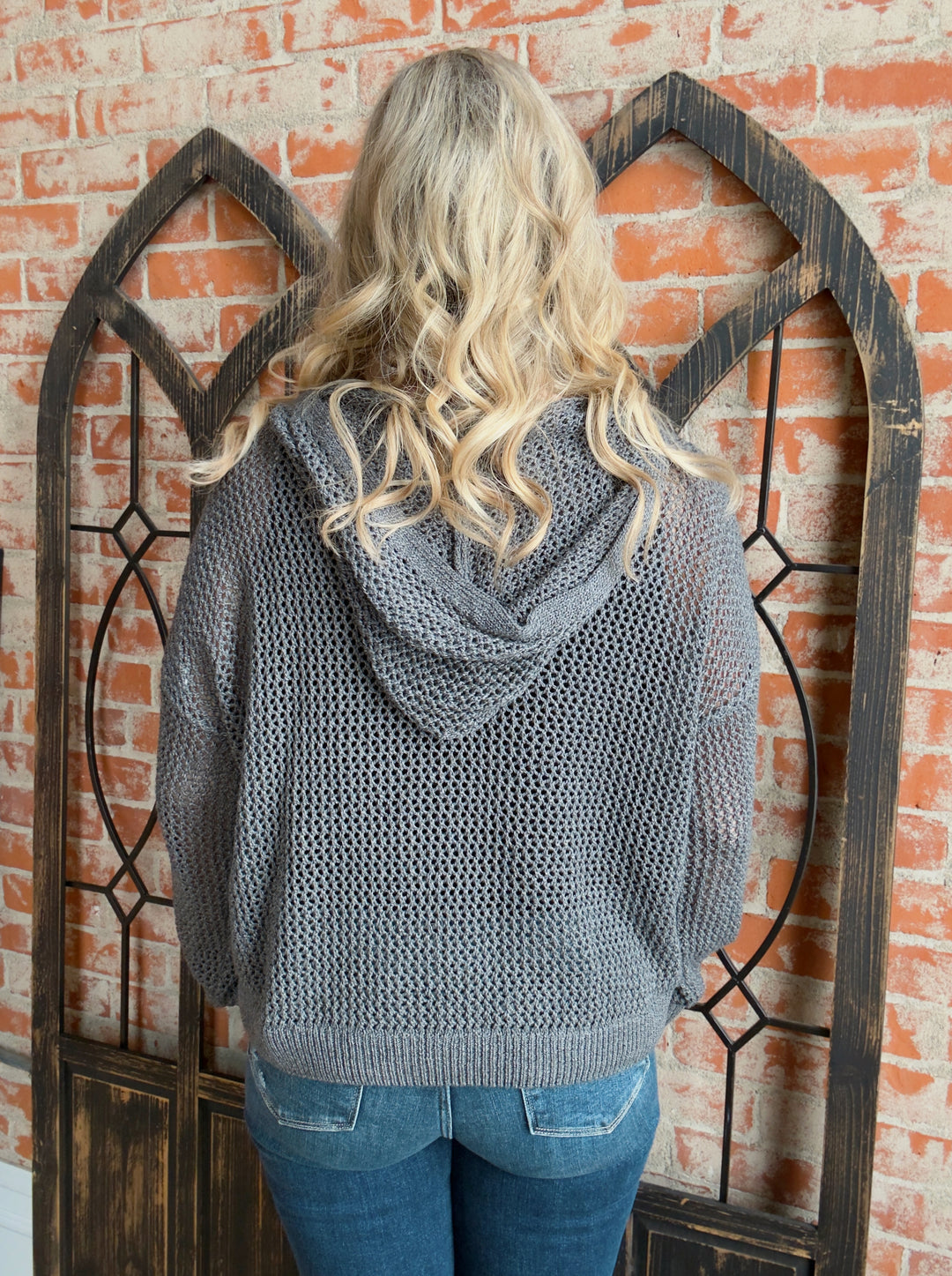 Lovely Days Ahead Crochet Daisy Hoodie