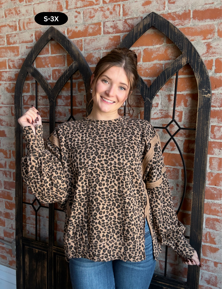 That Wild Feeling Leopard Long Sleeve