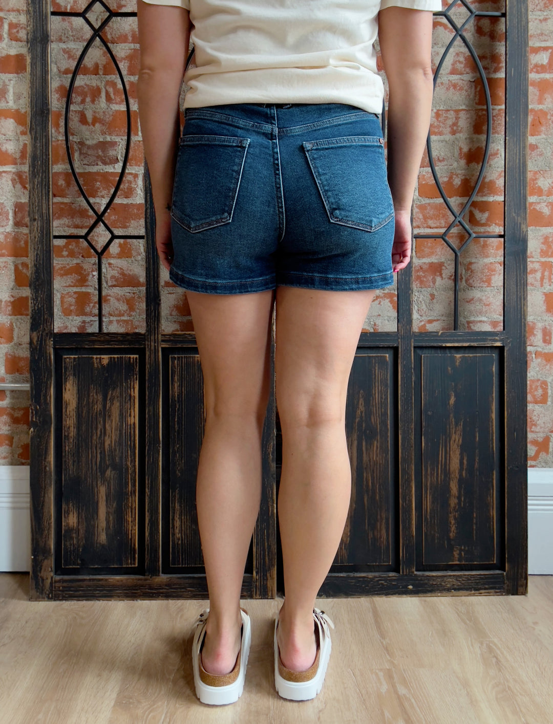 Judy Blue Double Threat Shorts