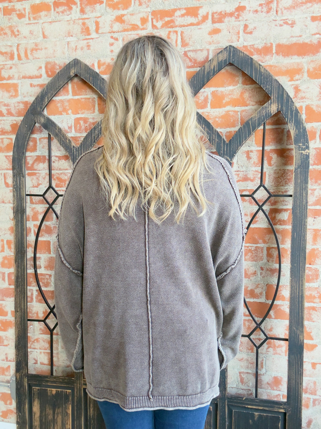 On My Side Oversized Sweater-2 Colors