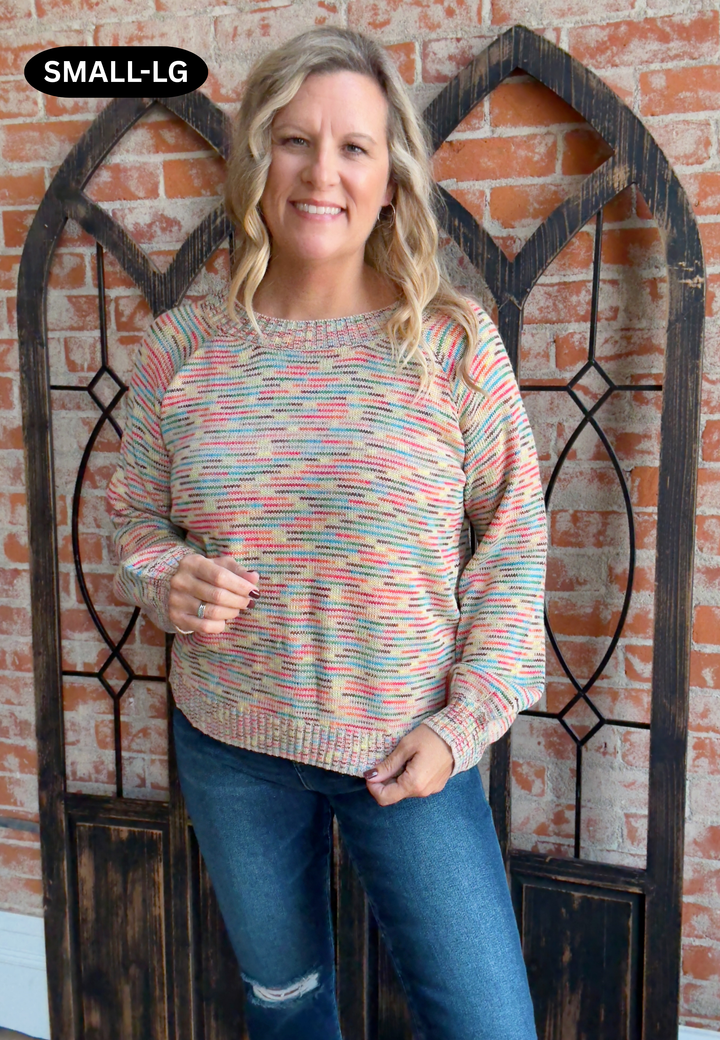 A Colorful Life Sweater