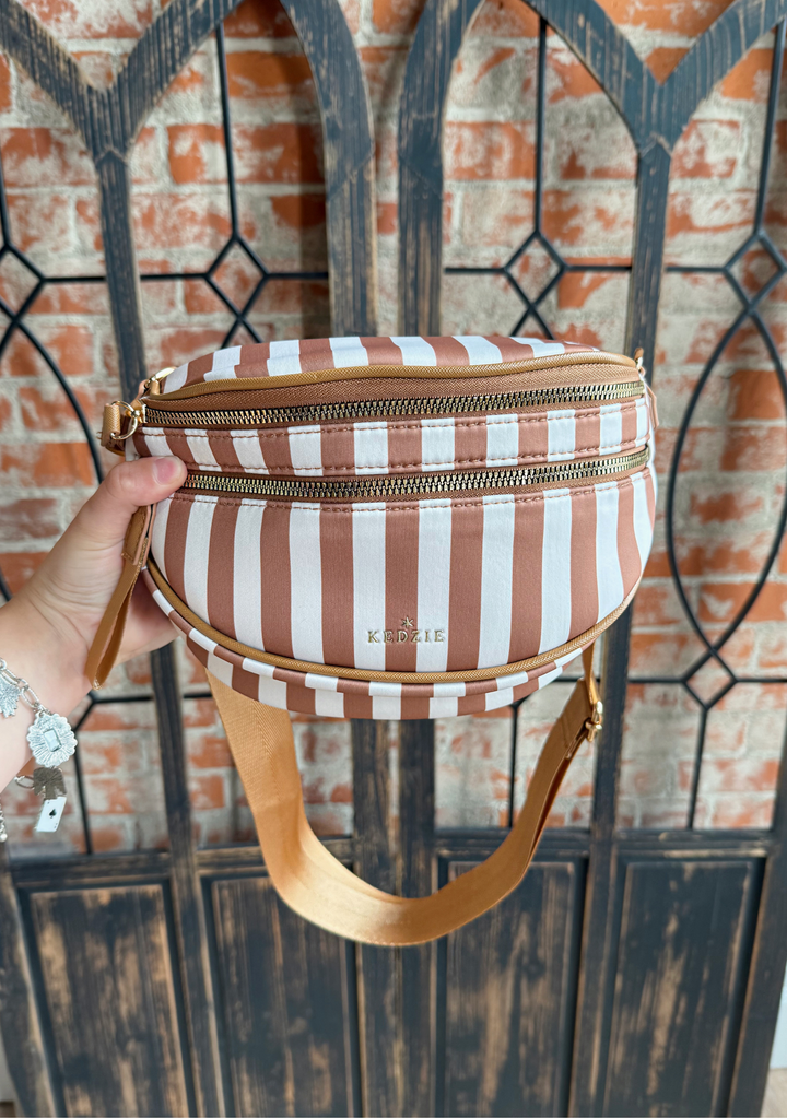 Kedzie Sloane Striped Bag