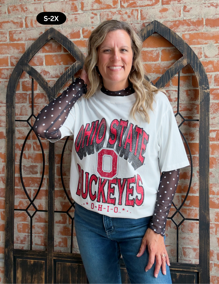 OSU Shakedown Oversized Tee