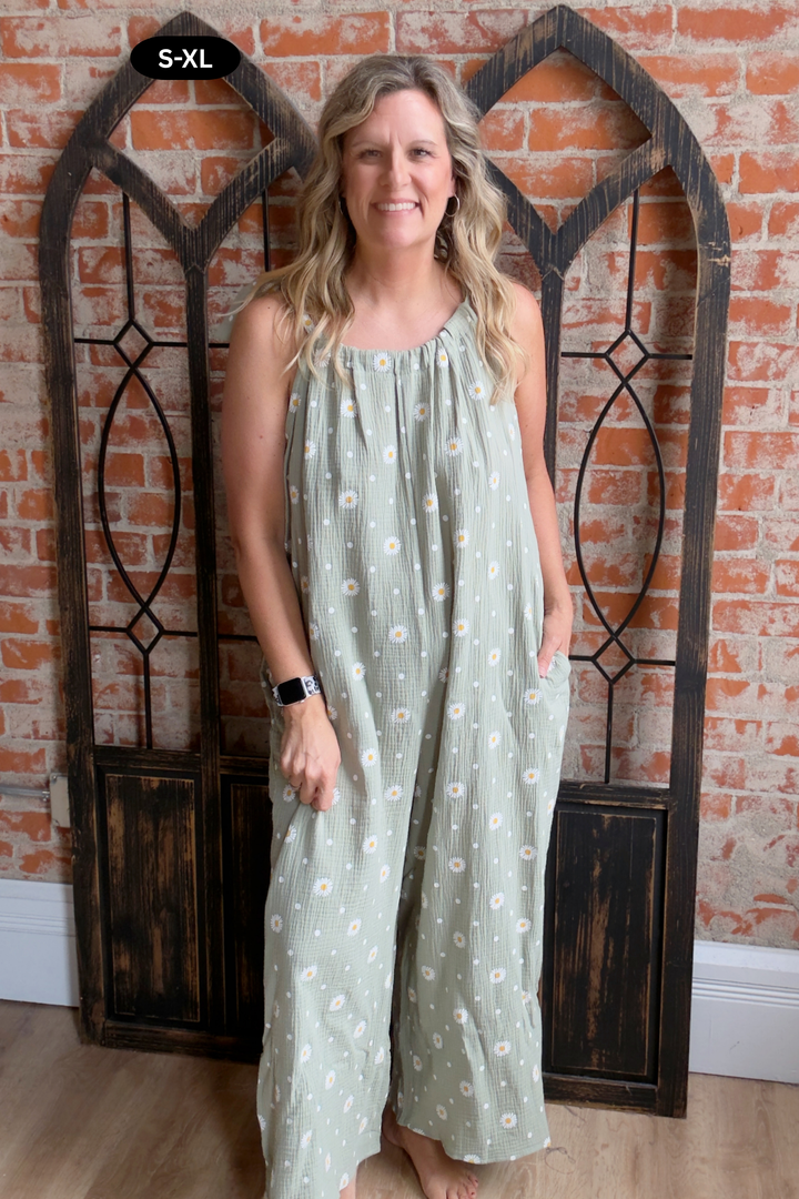 Pocket Full Of Daises Jumpsuit