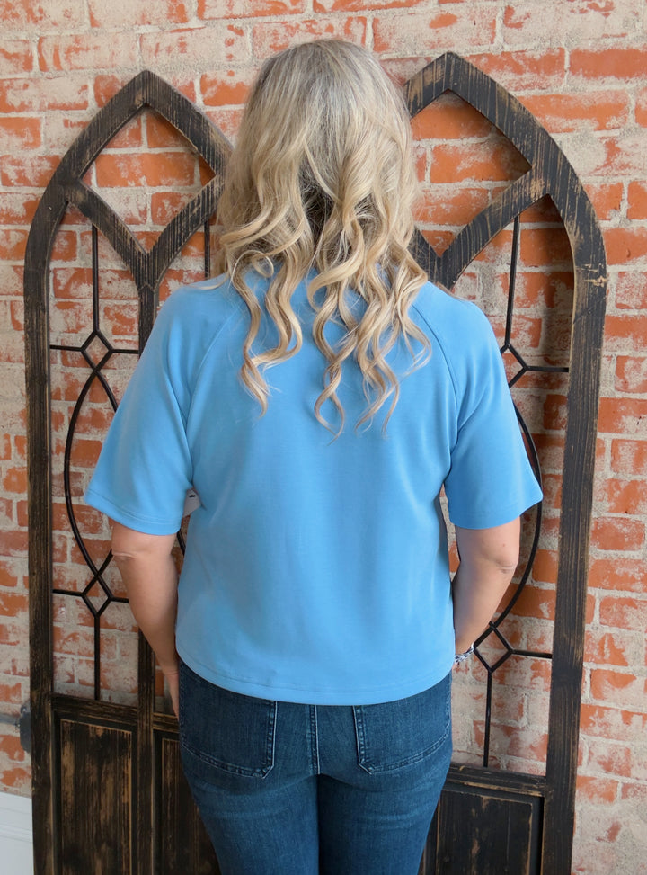Keep It Chill 3.0 Scuba Tee-Blue Tones