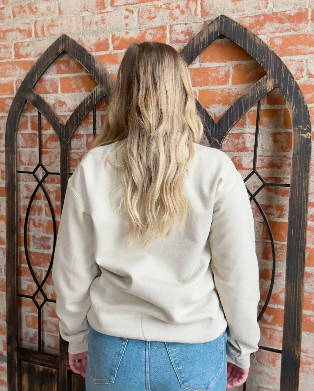 Groovy Floral Ohio Crewneck