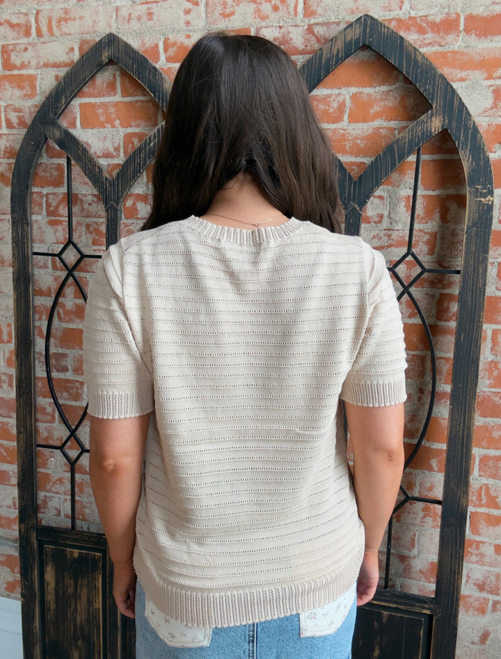 Keep It Calm Summer Sweater