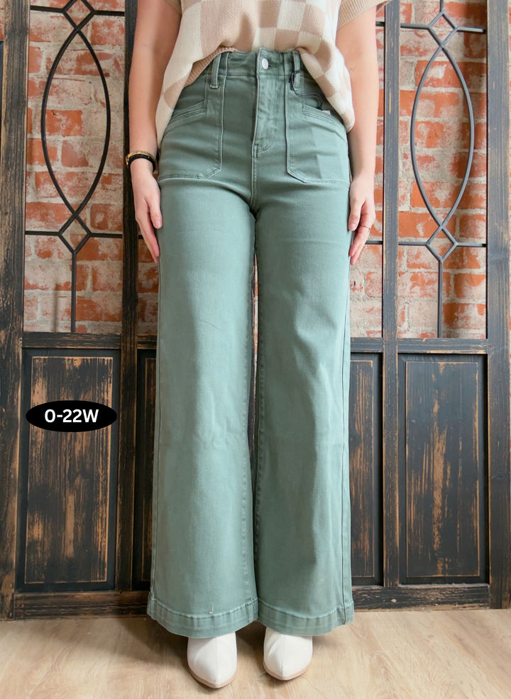 A Sage Moment Wide Leg