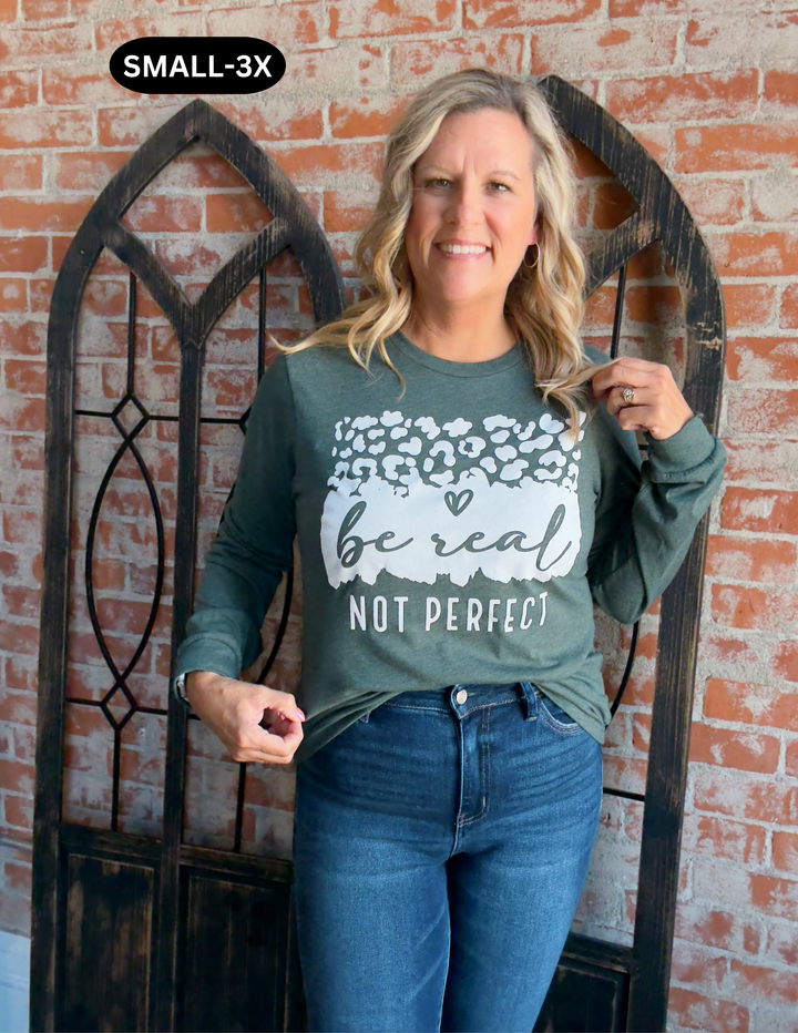 Be Real Leopard Long Sleeve