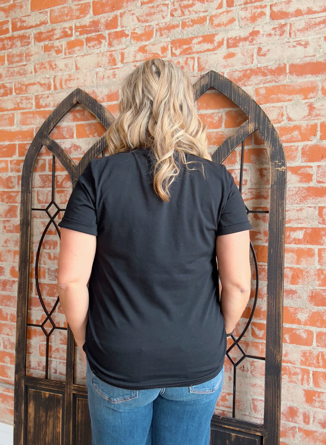 Feelin' Lucky Shimmer Shamrock Tee