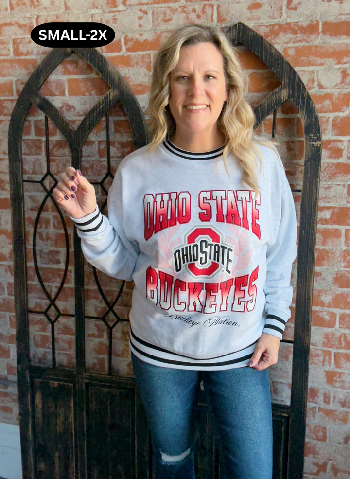 OSU Fade Route Throwback Crewneck